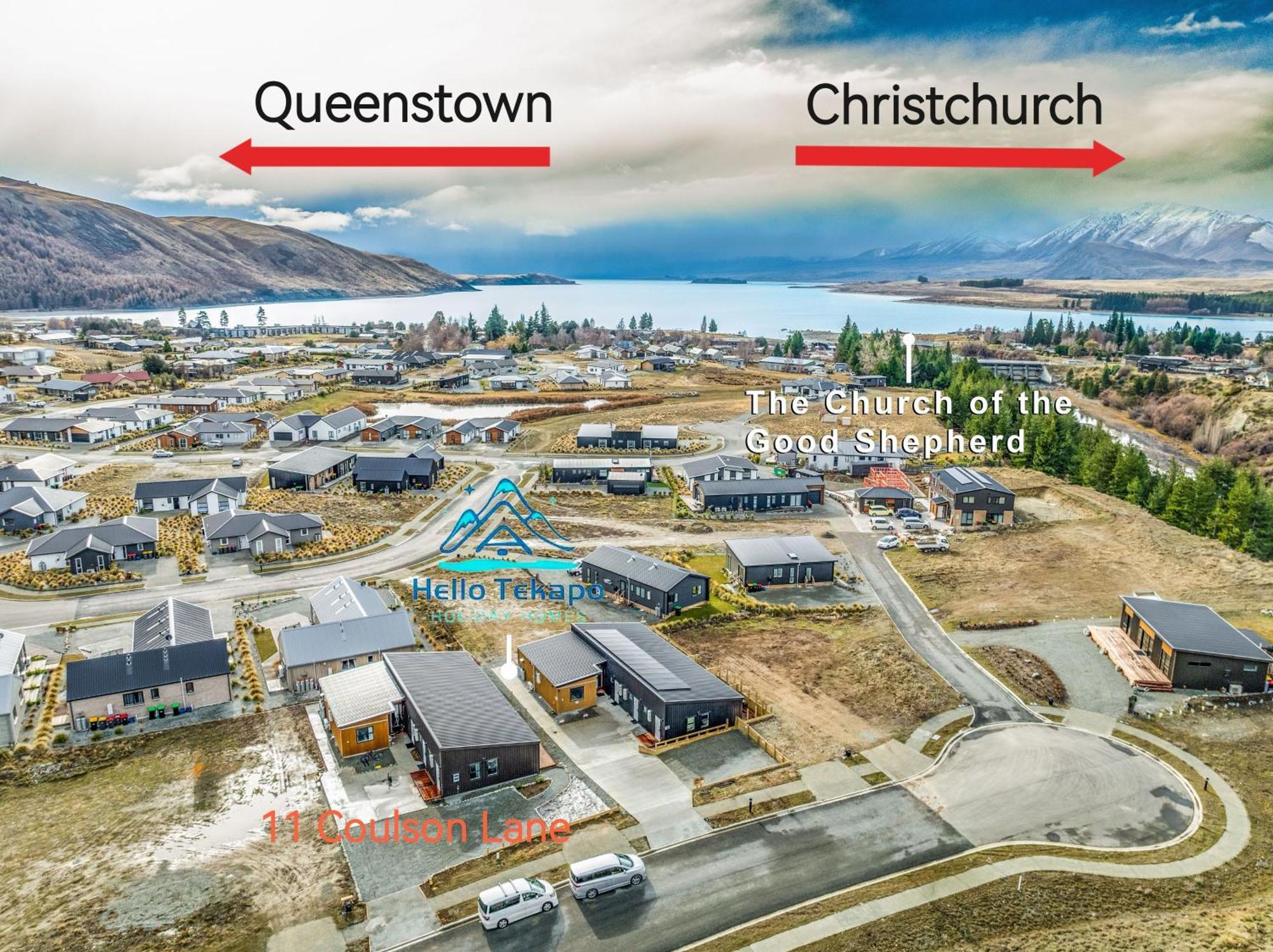Starlet 11 Lägenhet Lake Tekapo Exteriör bild